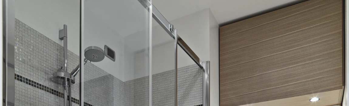 Frosted Glass Shower Doors in Pickering